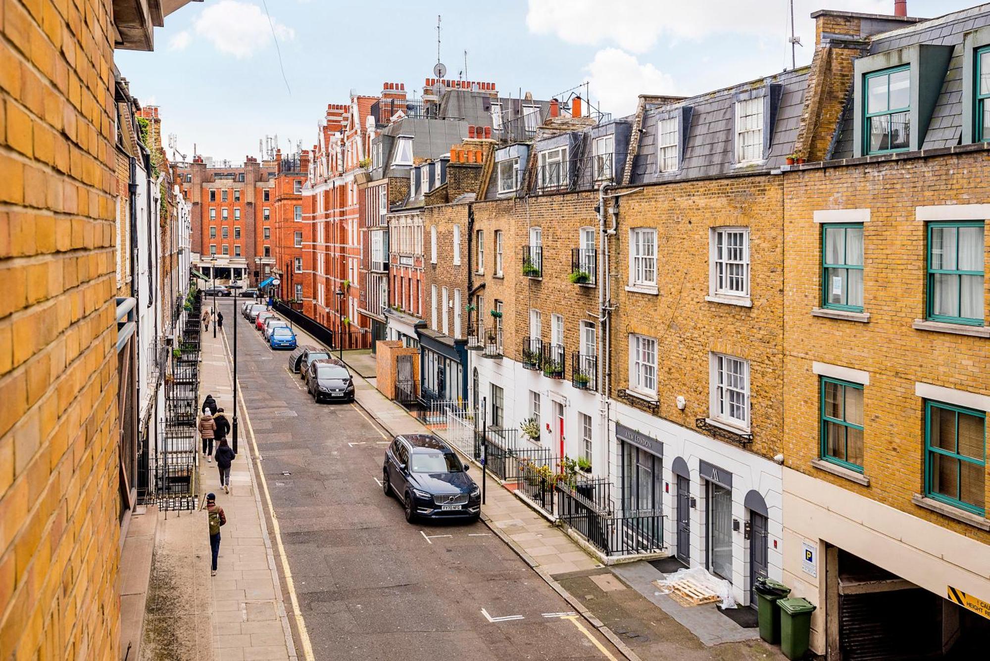 Stunning Apartment In Fashionable Marylebone London Exterior foto